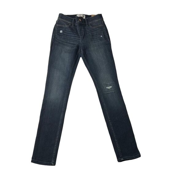 Abercrombie & Fitch Girl Pull On Jean Leggings Size 11/12 - Picture 1 of 7